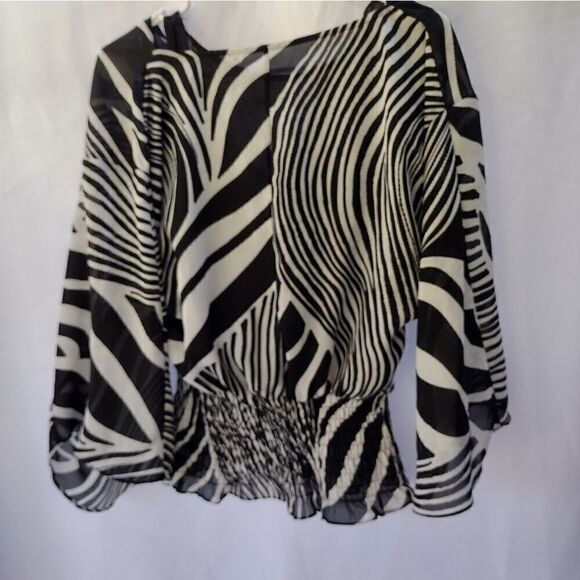 Unbranded zebra print shirt - Picture 2 of 7